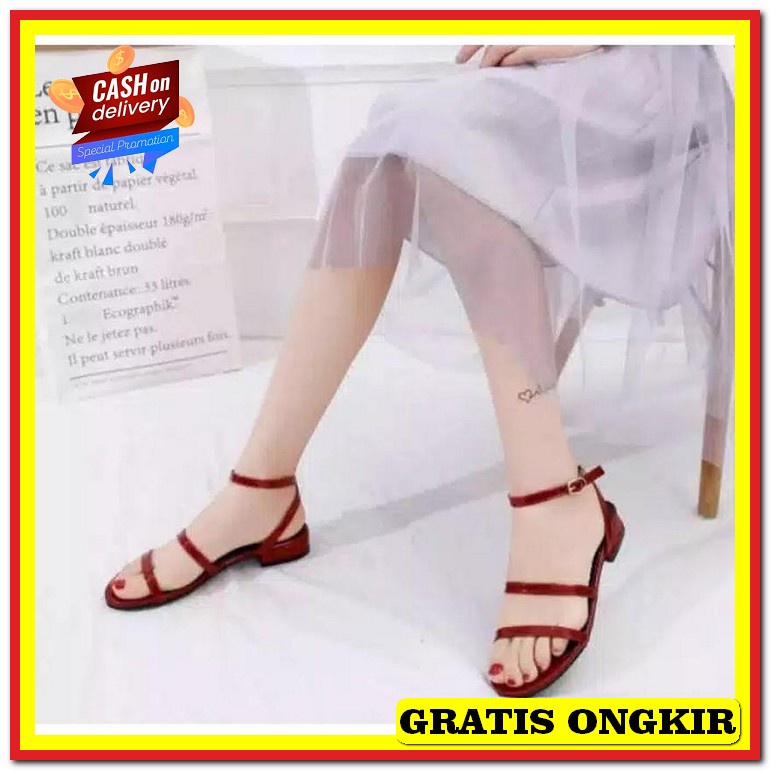 Sepatu Hak Tinggi Heels Sepatu Kerja Haihil Trendy Wanita Pesta Kondan Heels Sandal Hak Pendek Lol