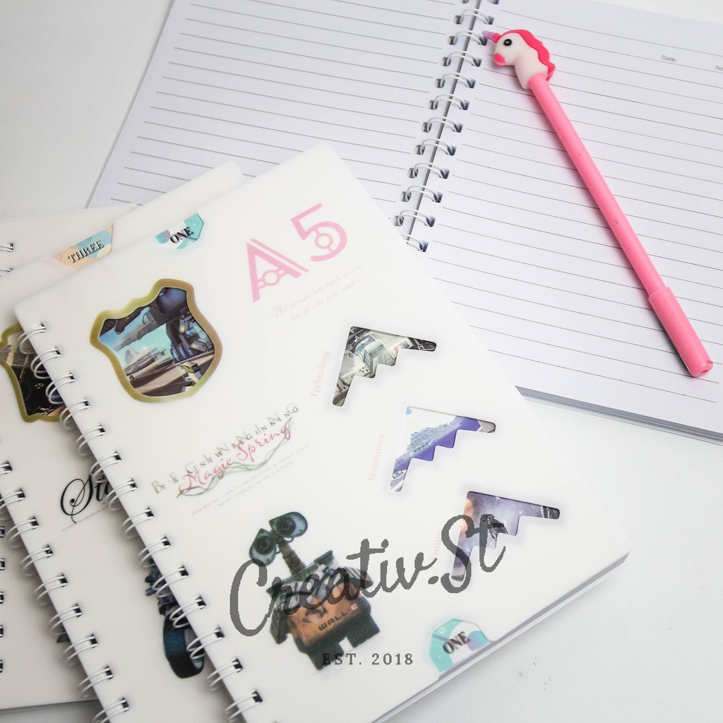 

Buku Tulis Spiral Alphabetic [Creativ]