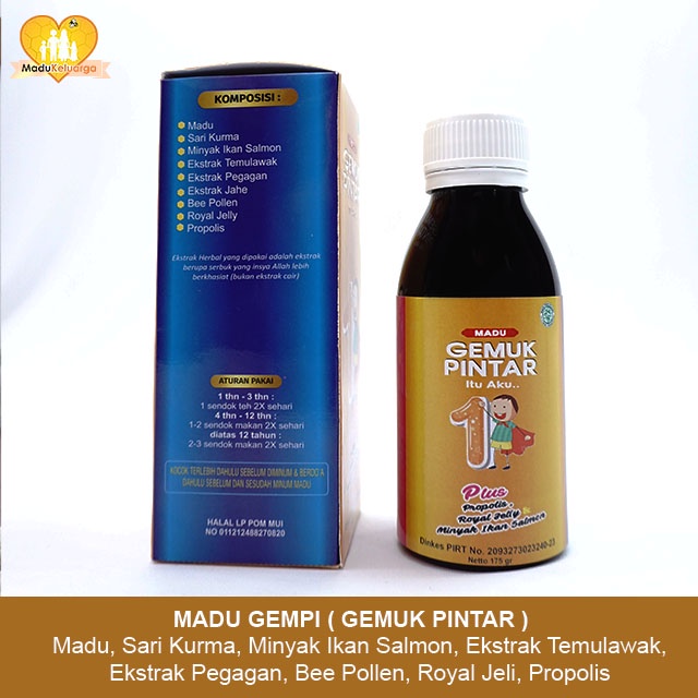 

Hei Honey - Madu Gempi Gemuk Pintar ( Madu Anak )