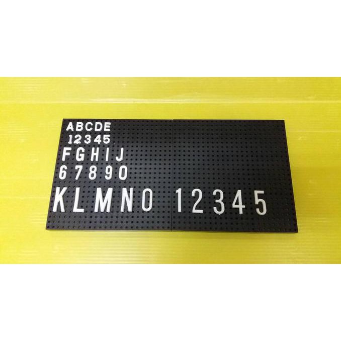 

Huruf Plastik Movitex | Data Text | Data Graph ( A s/d Z Uk 3/4 Inch )