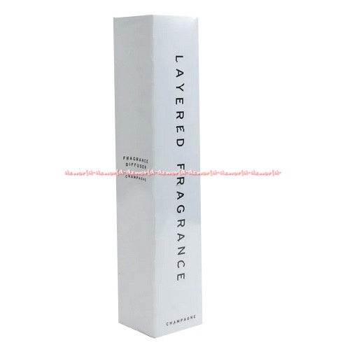 Layered Fragrance France Diffuser 200ml Difuser Stik Bambu Pewangi Ruangan Refleksi Bamboo Stick