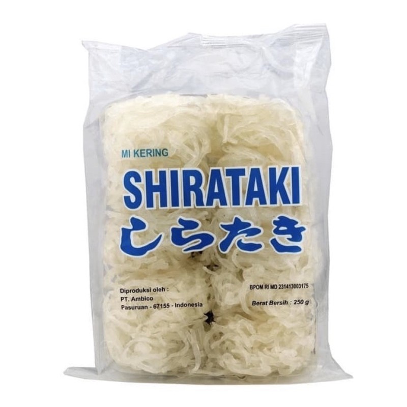 

Shirataki mi kering jepang 250 gr