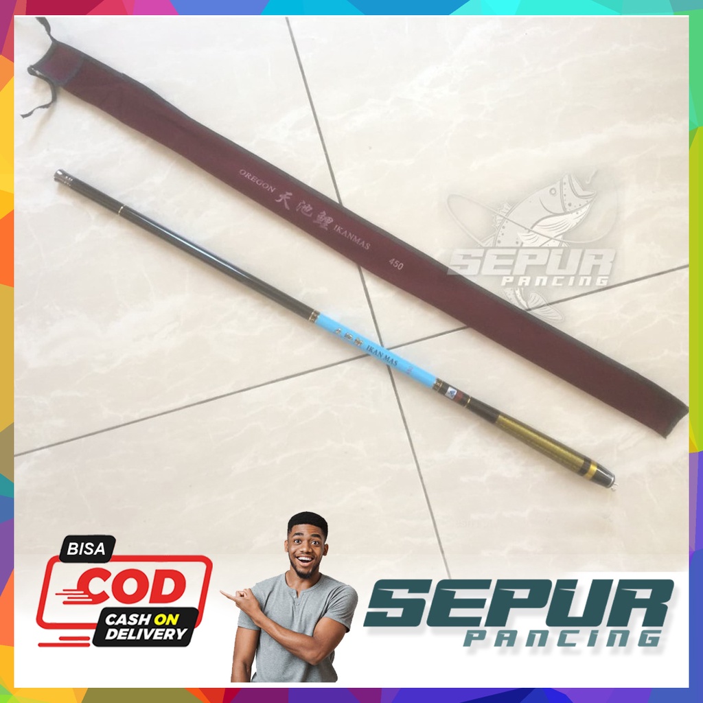 Joran Tegek Oregon Ikan Mas (360-450-540)