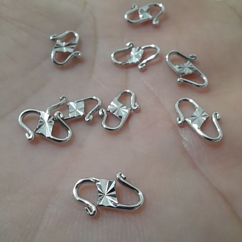 Kokot kaitan kalung perak asli 925