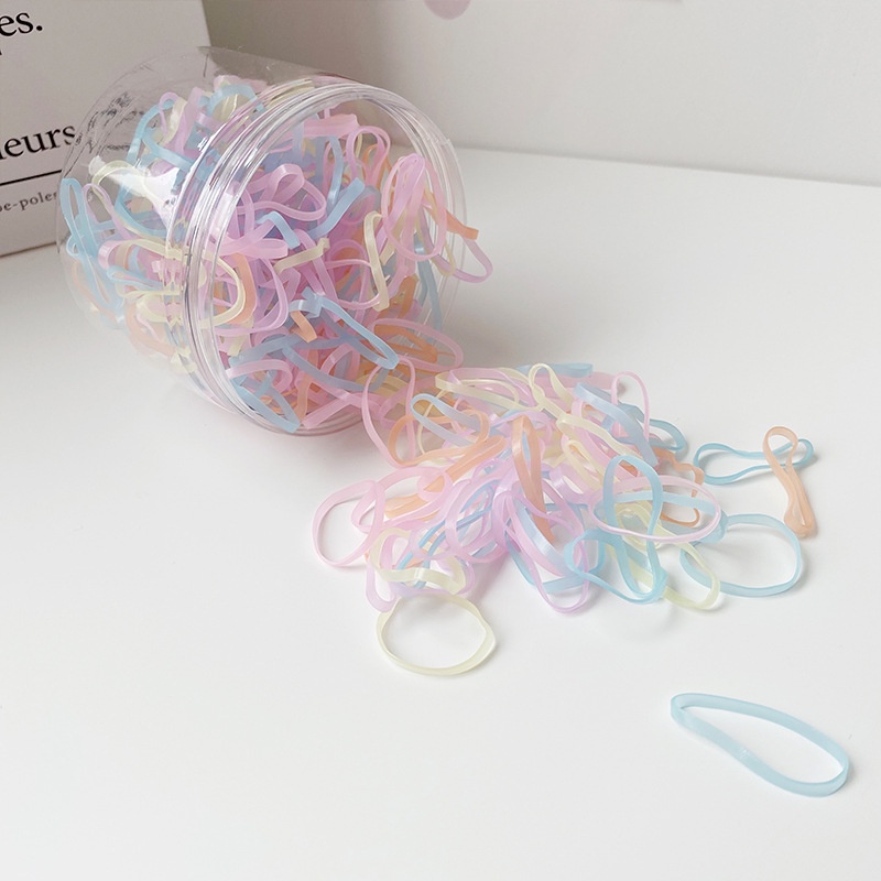 IKAT KARET RAMBUT JEPANG ANAK ELASTIS TEBAL BASIC WARNA POLOS CERAH PASTEL HAIRTIES COLORFUL BRIGHT COLOR RIBBON AKSESORIS HAIR ACCESSORIES HAIR TIES BAND