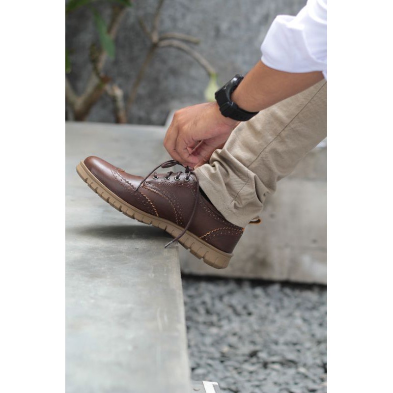 MORNINGBELL WINGTIF SEPATU PRIA CASUAL FORMAL BROGUES