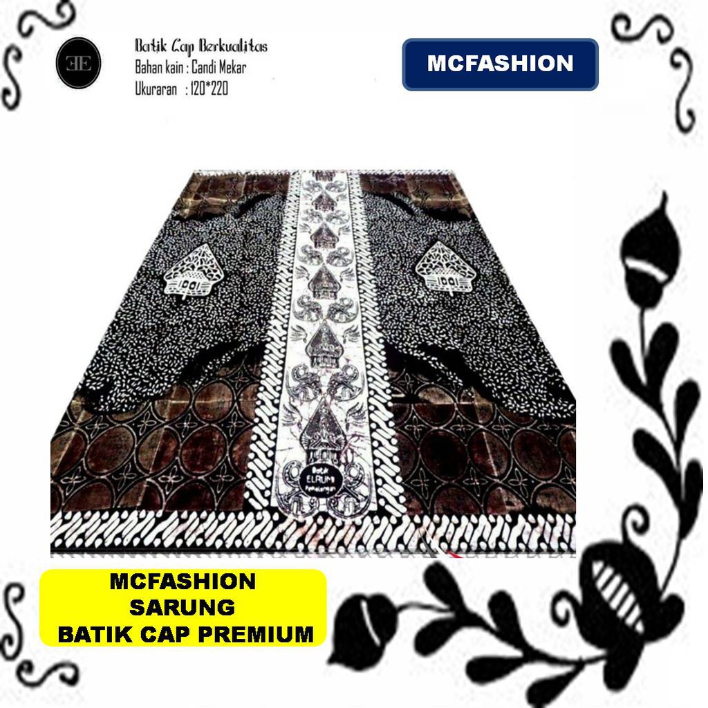 SARUNG BATIK CAP KUALITAS PREMIUM CANDIMEKAR