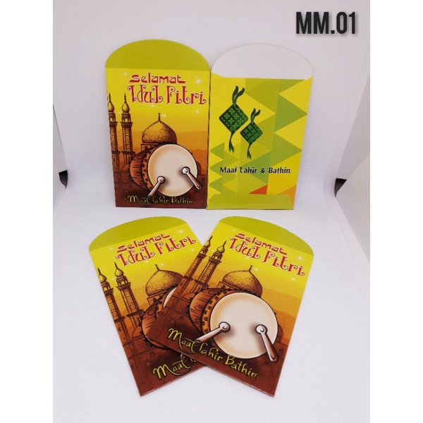 

amplop lebaran/idul fitri uk.M isi 100lbr