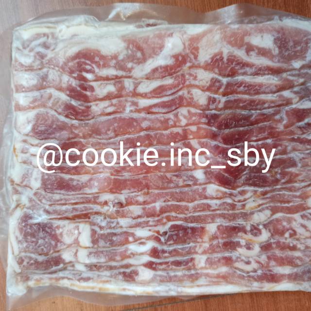 

Pork bacon