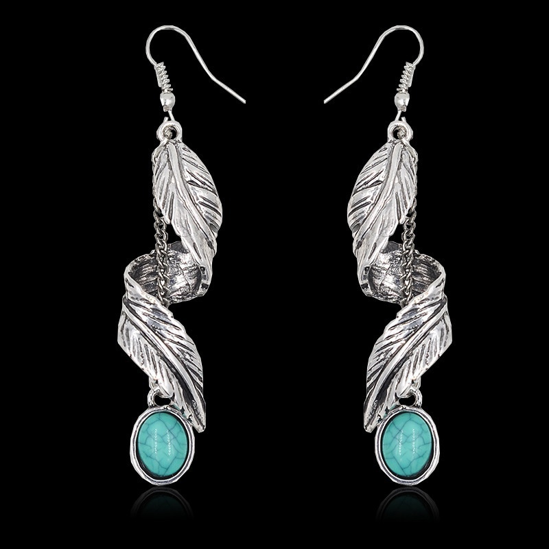 Anting Bahan Stainless Steel Gaya Bohemian Vintage Untuk Wanita