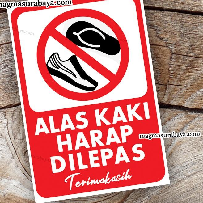 

✦SALE✦ Sticker Alas kaki Harap dilepas - Sandal harap dilepas - sepatu harap dilepas