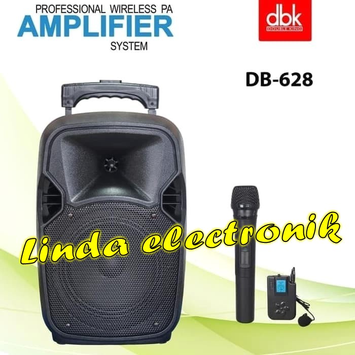 Speaker wireless meeting dbk db 628 dbk db628 speaker 8 inch original