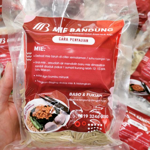 

Mie Bandung" Frozen