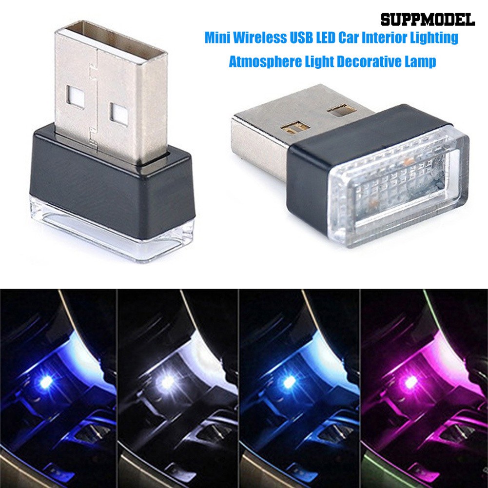 Sup Lampu Malam Led Usb Portable Untuk Dekorasi Interior Mobil