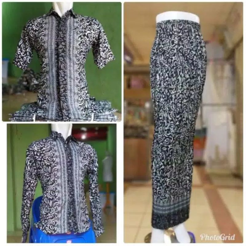 COUPLE BATIK/ROK PLISKET/ROK LILIT/ROK DUYUNG/KEMEJA BATIK