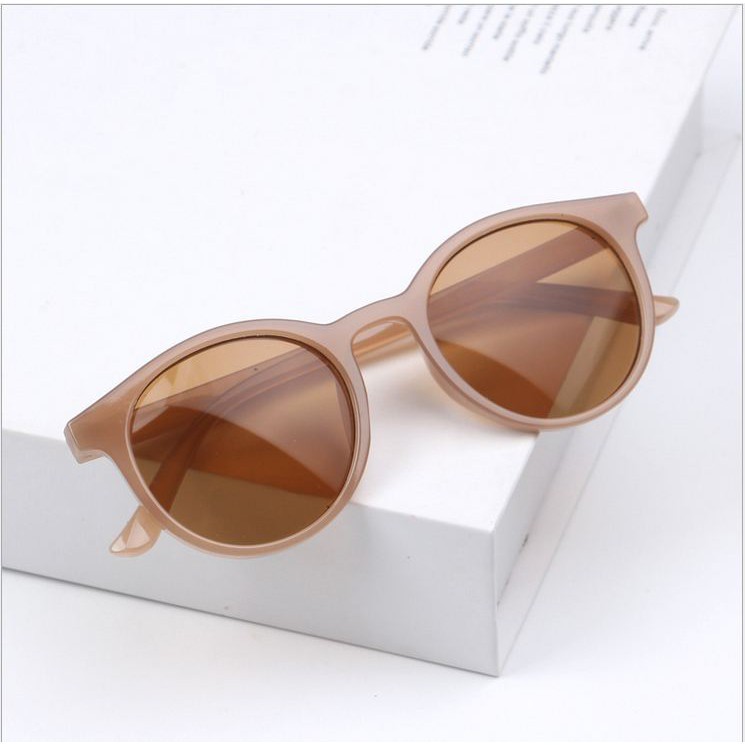 Kacamata Korea Fashion Wanita Pria Import / Bulat Mata Kucing Korean Fashion Sunglasses / TS-15