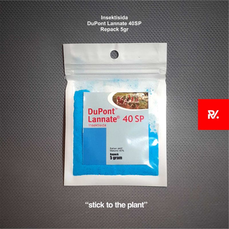 Insektisida DuPont Lannate 40SP Original Repack 5gr - Sangat Ampuh Basmi Hama pada Tanaman