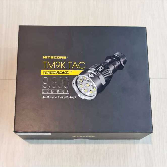 IDN TOOLS - NITECORE TM9K TAC Turbo Ready Senter LED CREE XP L2 HD 9800 Lumens