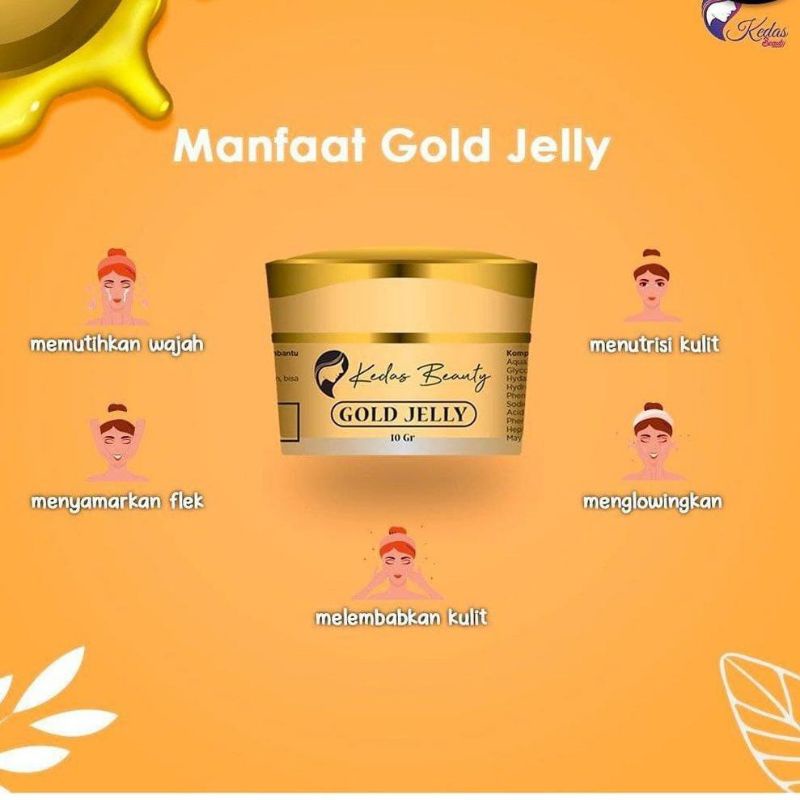 Gold Jelly Kedas Beauty 100% Original