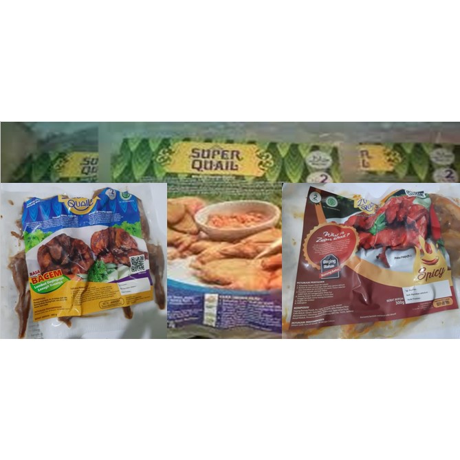 Puyuh Malon Ungkep Besar isi 2 ekor / Manuk Londo