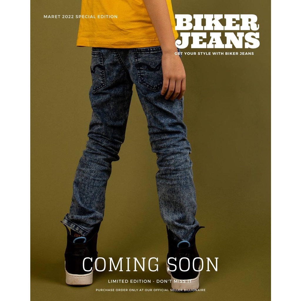 Celana Jeans Biker By Billionaire