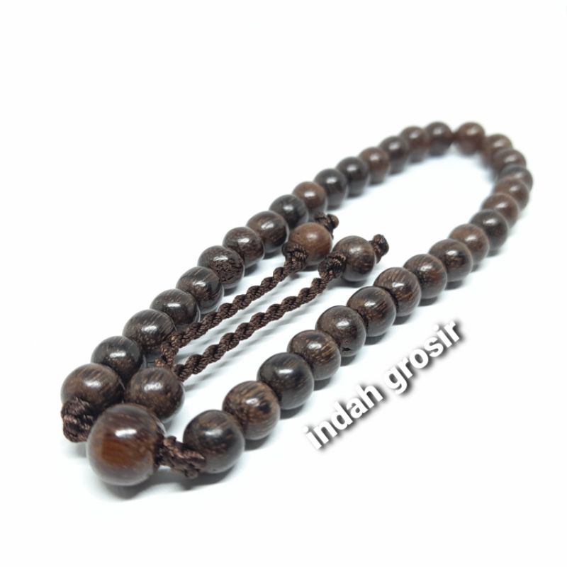 GELANG TASBIH KAYU GALIH ASEM 33 ORIGINAL