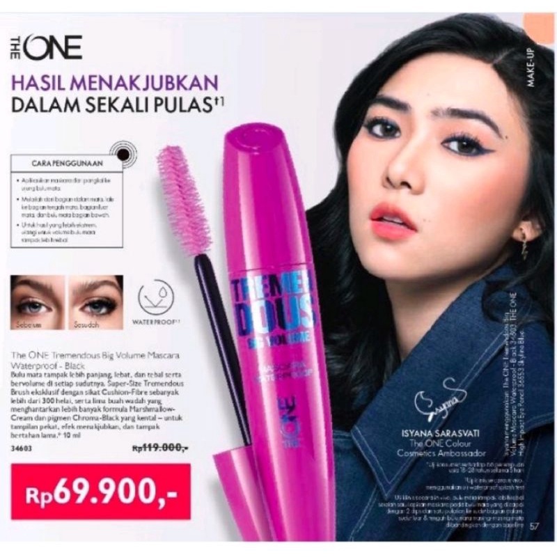 The ONE Tremendous Big Volume Mascara Waterproof - Black