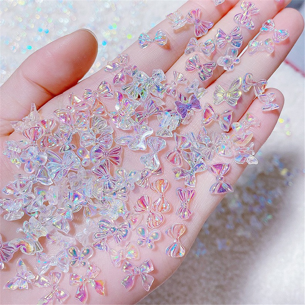 30pcs Pita Symphony Transparan Untuk Aksesoris Nail Art DIY