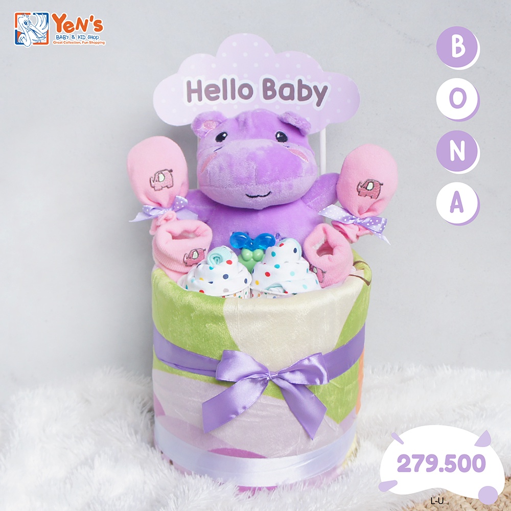 Diapers Cake Medium - Bona / Theo / Moli Series