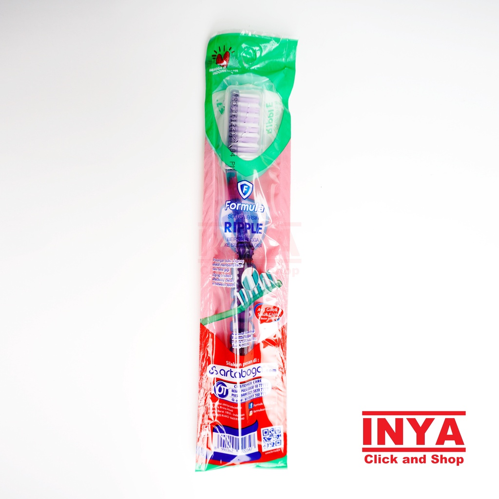 SIKAT GIGI FORMULA RIPPLE SOFT TOOTHBRUSH