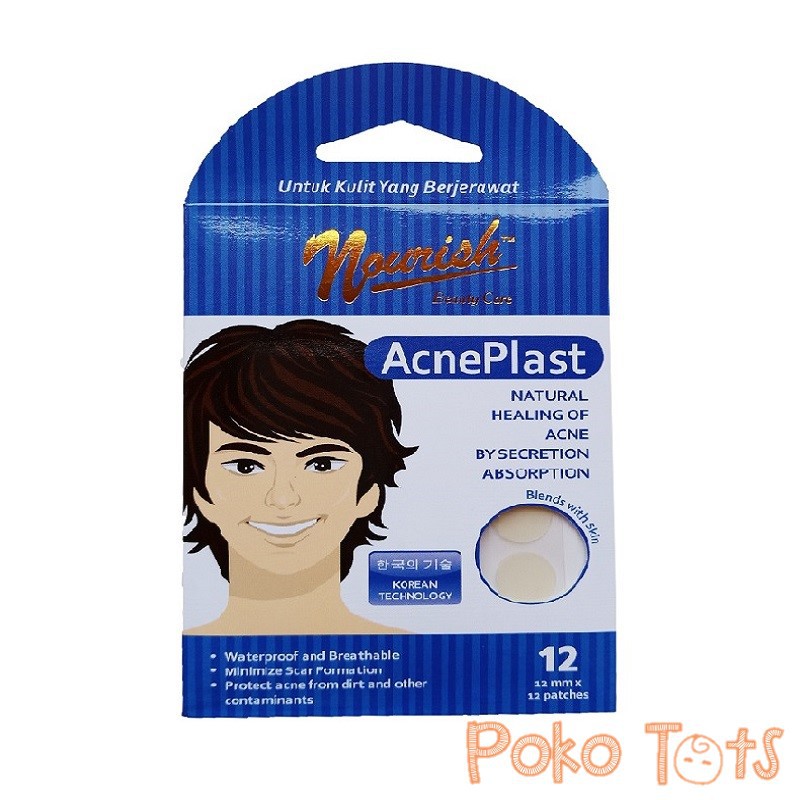 Nourish Acne Plast 12 Patch Nourish Plester Jerawat Isi 12 Patch