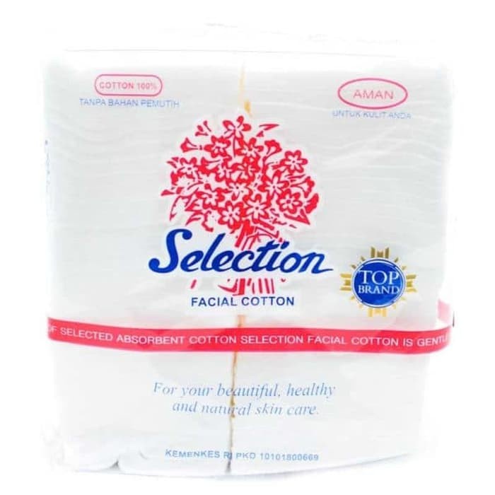 Selection Kapas 50 gr Facial Cotton Kapas Wajah Pembersih - SELECTION