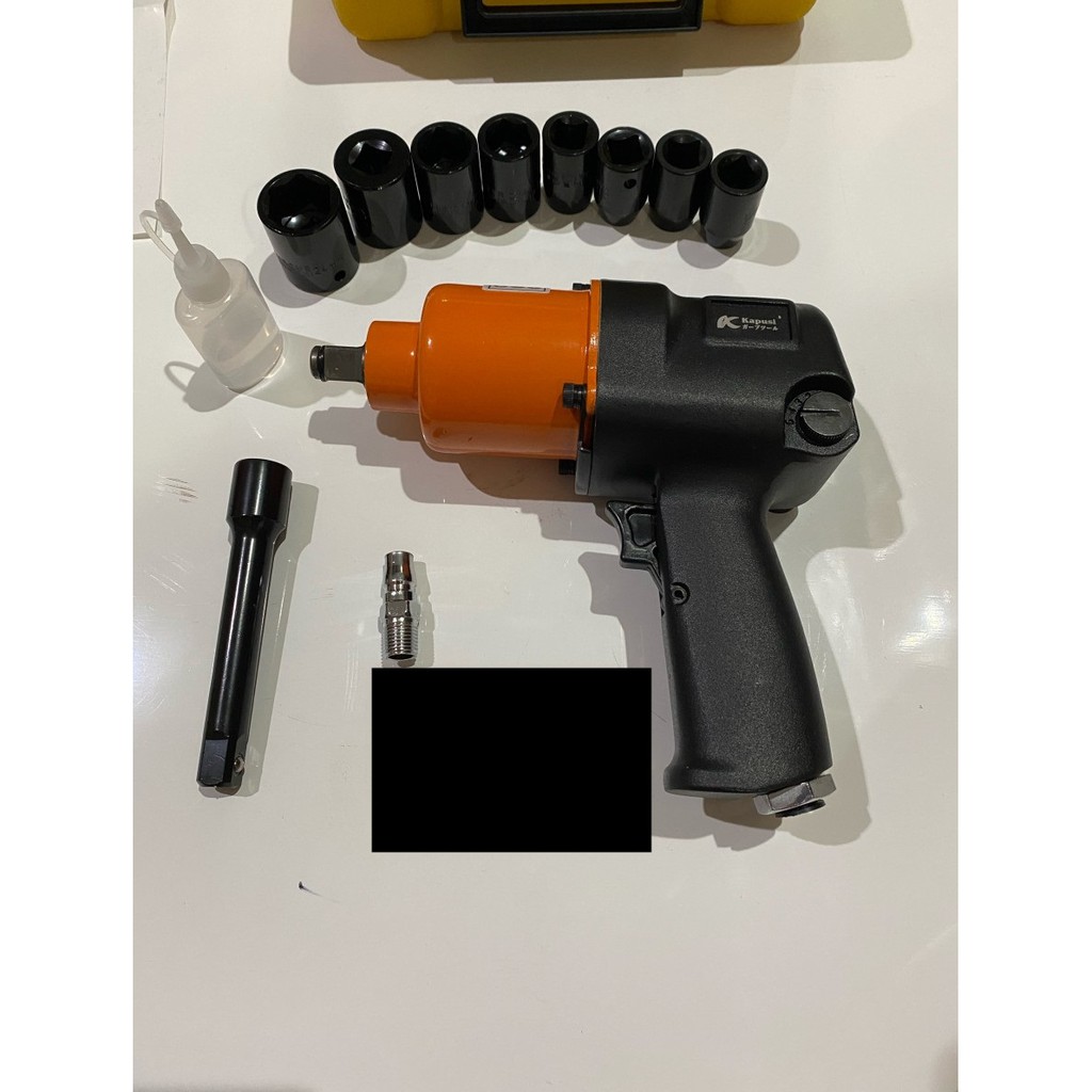 AIR IMPACT WRENCH SET 12pcs kapusi