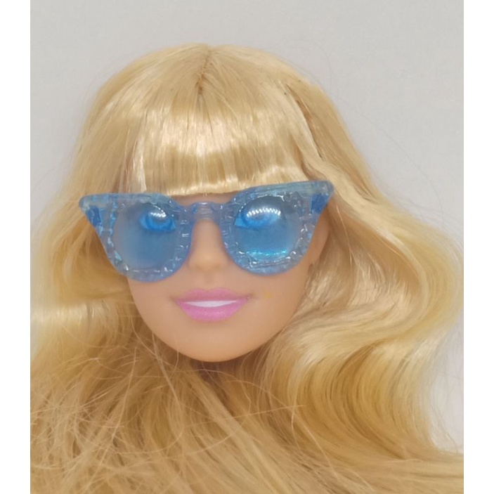 kacamata blue Barbie