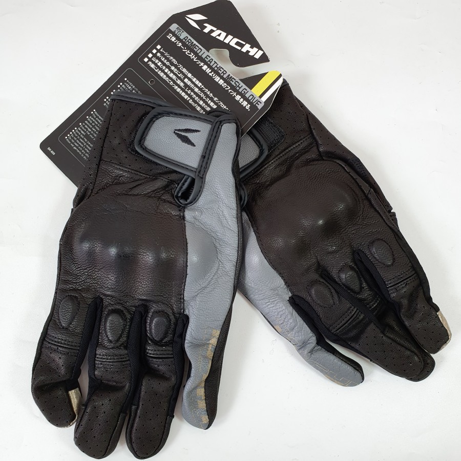 SARUNG TANGAN TAICHI RST 392 GLOVE RST392 CARBON LEATHER PRIA TOURING TURING RST392
