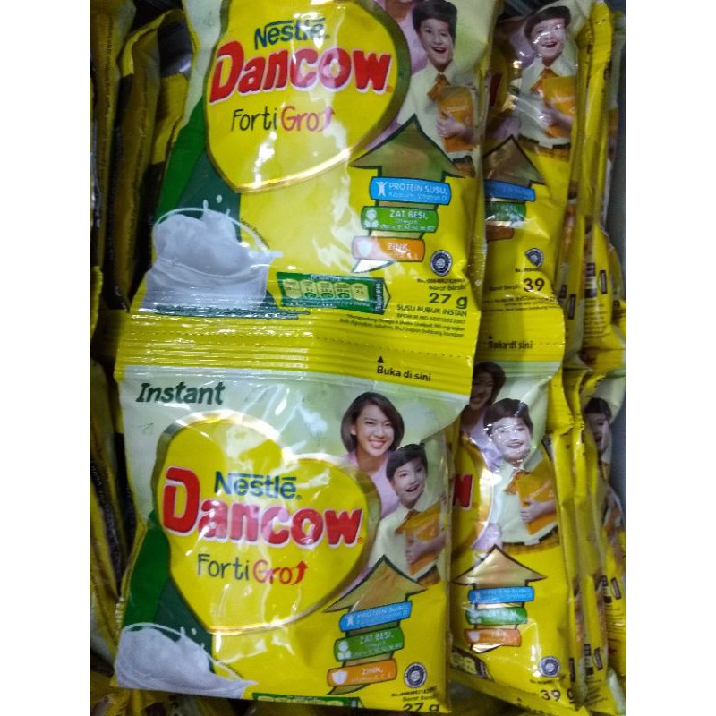 

Dancow Putih Instan Fortigro 10x27 gram