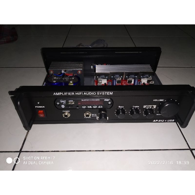 ampli rakitan 5A stereo