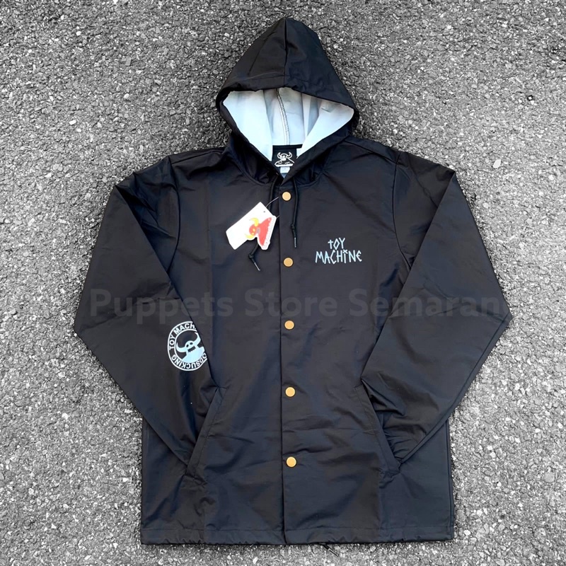 Toy Machine ' Splat' coach jacket windbreaker size M international origina usa