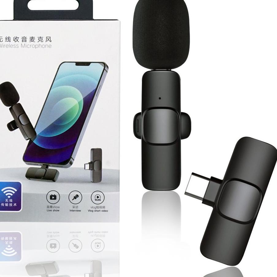 Sangat Nyaman.. Microphone Wireless Clip On Mic Wireless Lavalier Microphone Clip On Wireless Mic Wi