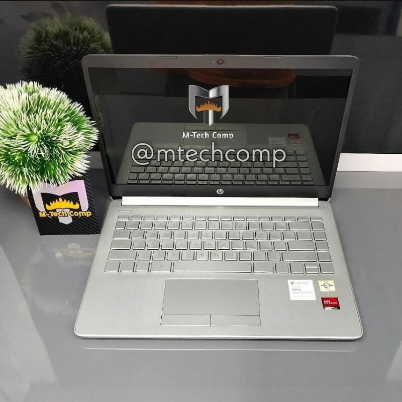 HP 14S-DK1122AU//AMD ATHLON GOLD//RAM 4GB DDR4//SSD 512GB//LAYAR 14'FHD//OS WIN 10+OHS 2019.