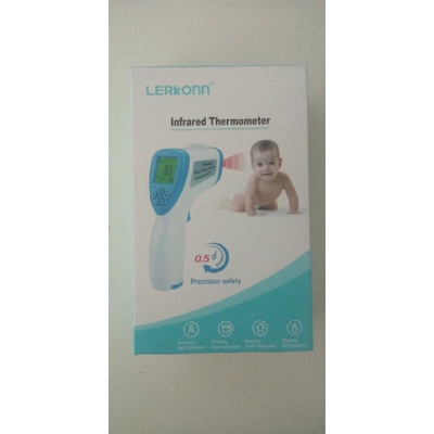 lerkonn infrared thermometer termometer pengukur suhu badan