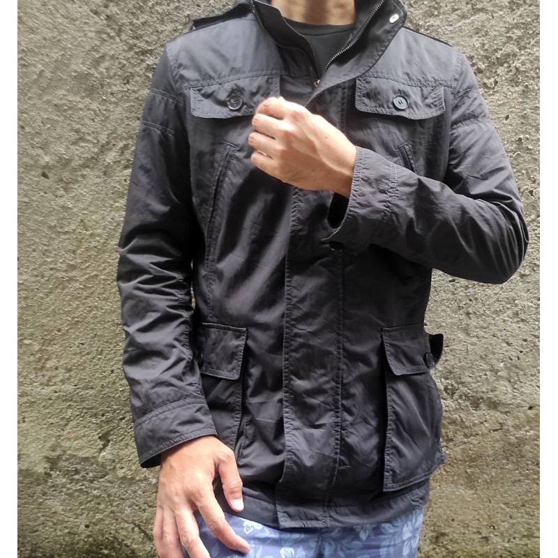 jaket parka berkualitas GIORDANO