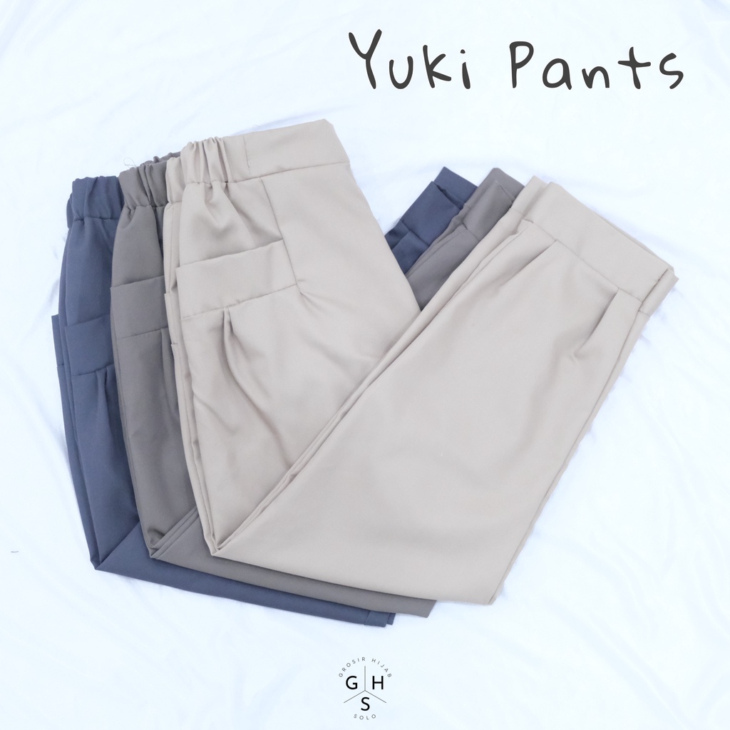 (MSB) CELANA YUKI PANTS JOGGER BALON AMERICAN DRILL