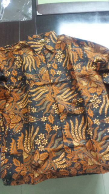 Kemeja Batik Pria | Gudangbatikcom | Sogan Panjang