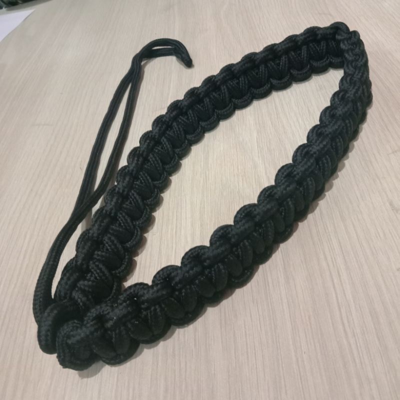 Tali kur Satpam Besar Hitam Standar | Tali kur security Hitam besar | Tali kur satpam Standar