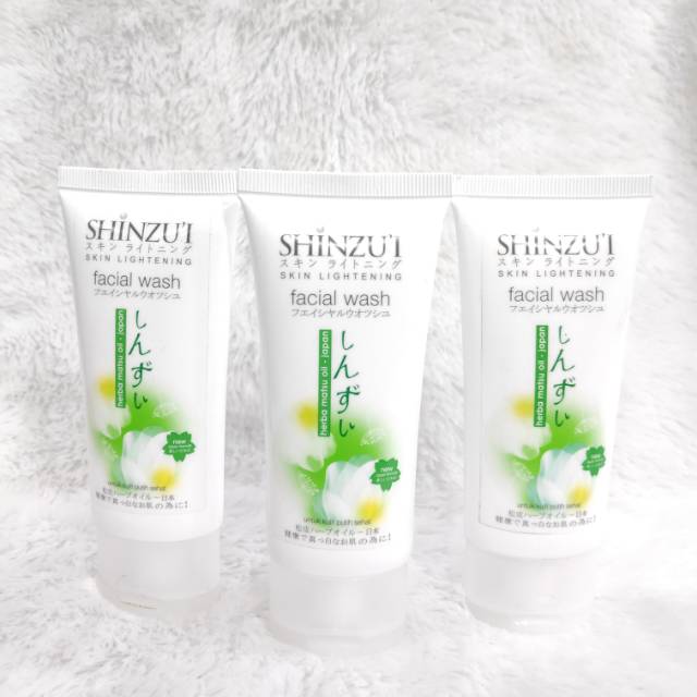 SHINZUI FACIAL WASH SKIN LIGHTENING 40 GR ~ 100% Original