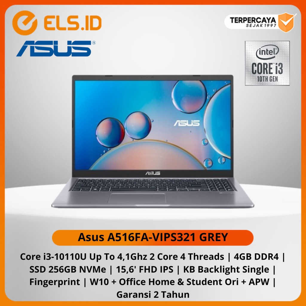 Laptop Asus A516FA-VIPS321 GREY
