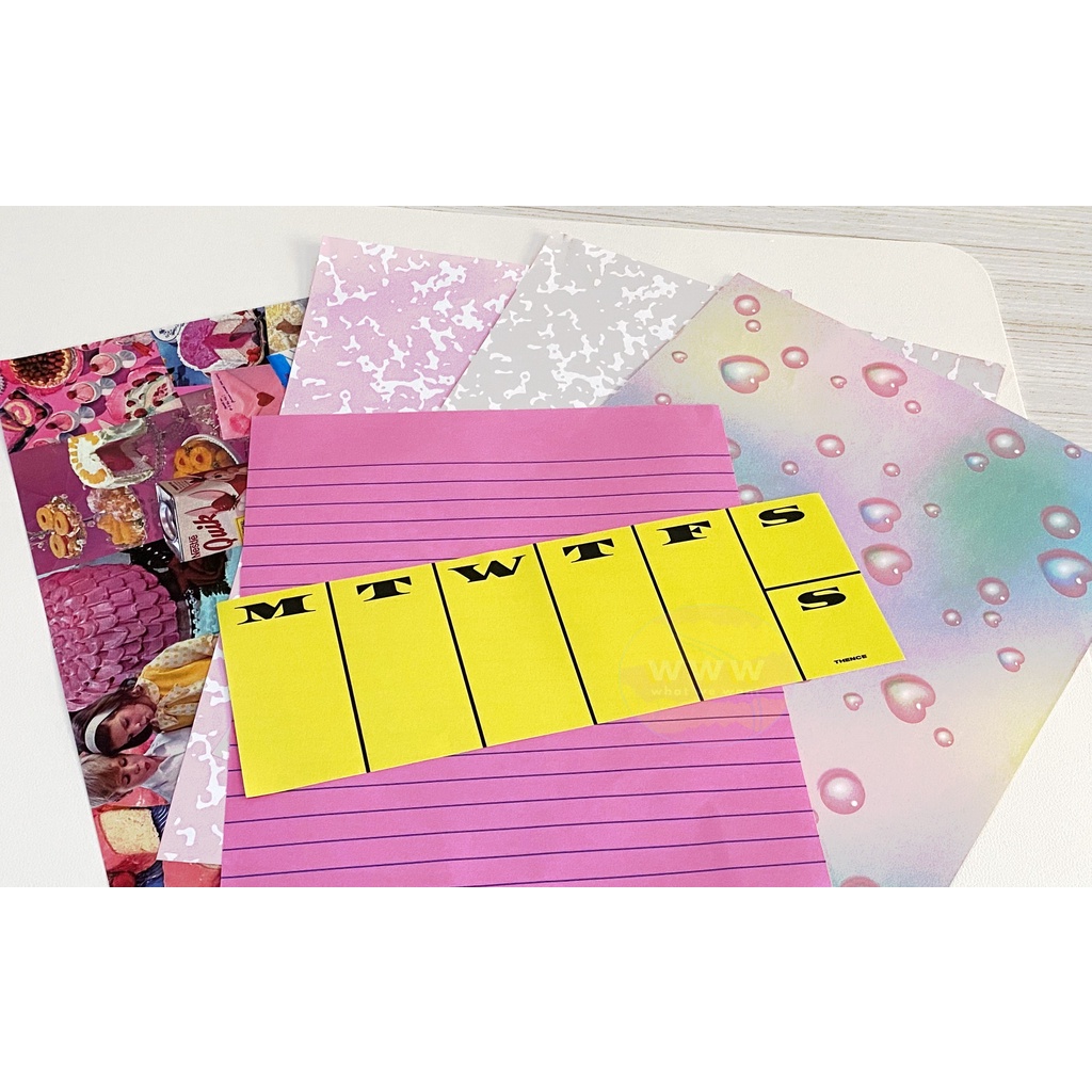 

KOREAN WRAPPING PAPER AND KOREAN SCRAP KIT! PACK BY WWWID (LOVERSPICKME, BIT BY BIT, THENCE) (SCRAP WITH GRAPHIC MAGAZINE/VOGUE KR/MARIE CLAIRE KR + MASKING TAPE& MEMO)