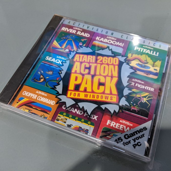PC game Original Atari 2600 action pack
