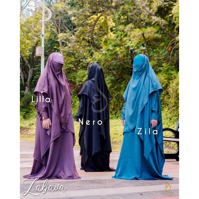 SET TUNIK GAMIS ZABAVA BY AINAA